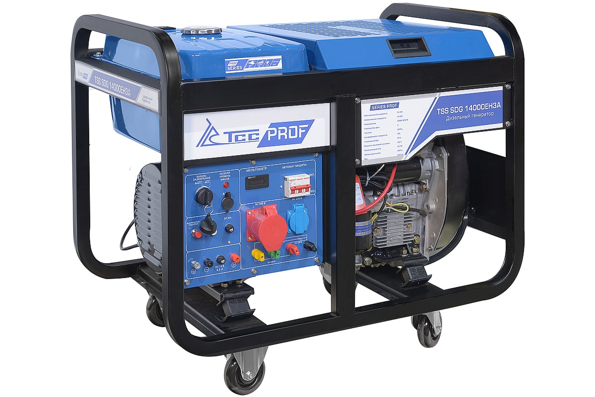 Дизельный генератор TSS SDG 14000EH3A