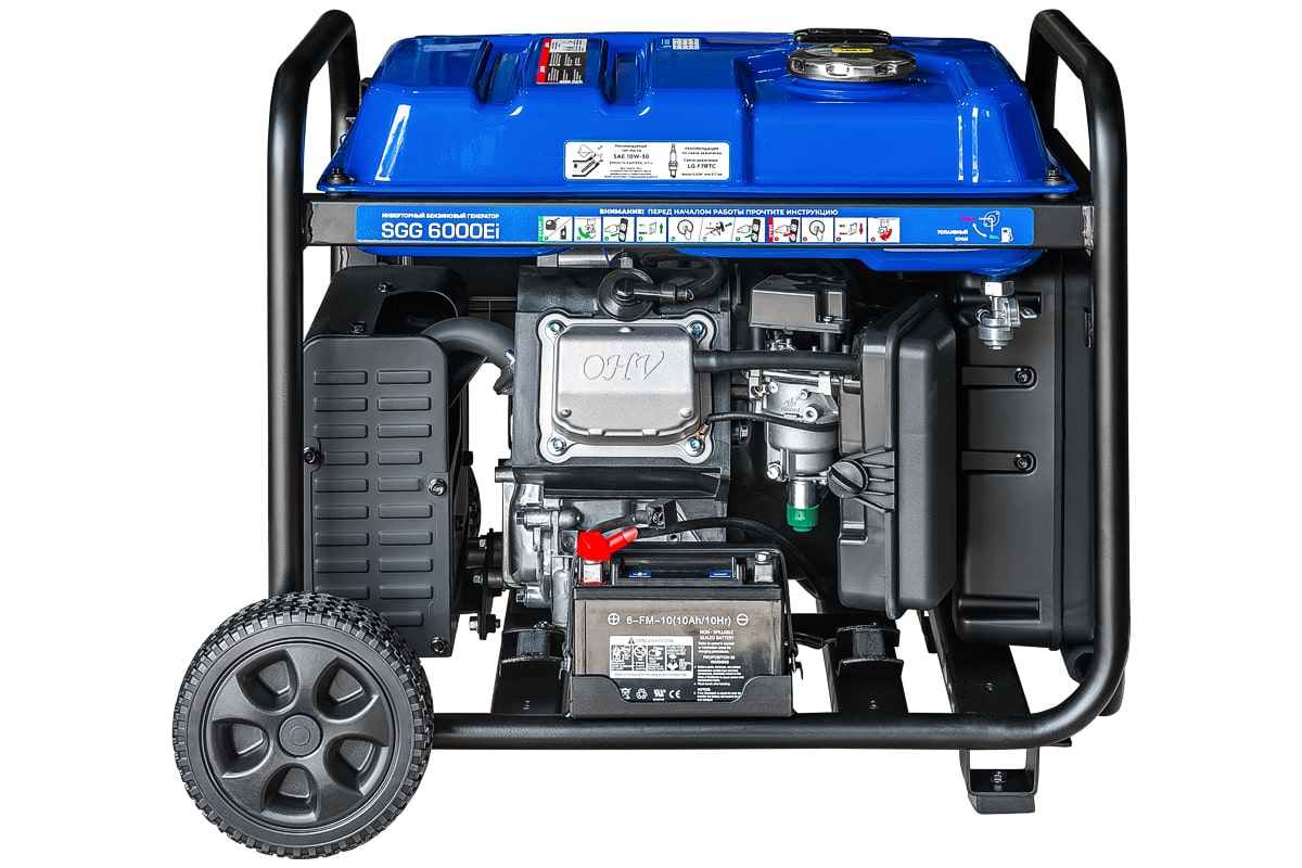 Бензиновый генератор инверторный SGG 6000Ei