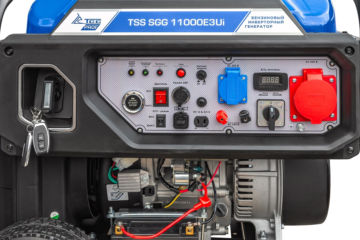 Бензиновый генератор инверторный TSS SGG 11000E3Ui