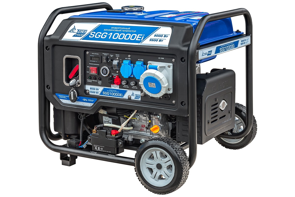 Бензиновый генератор инверторный SGG 10000Ei