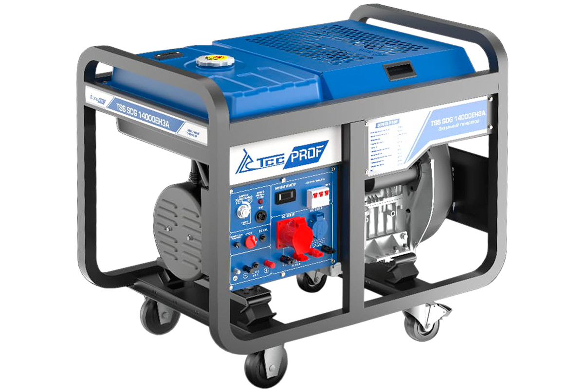 Дизельный генератор TSS SDG 14000EH3A