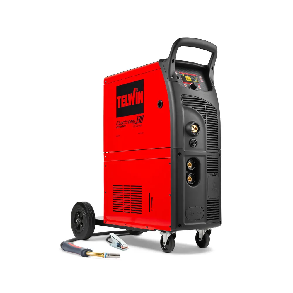 Сварочный полуавтомат Telwin ELECTROMIG 330 WAVE 400V + ACC
