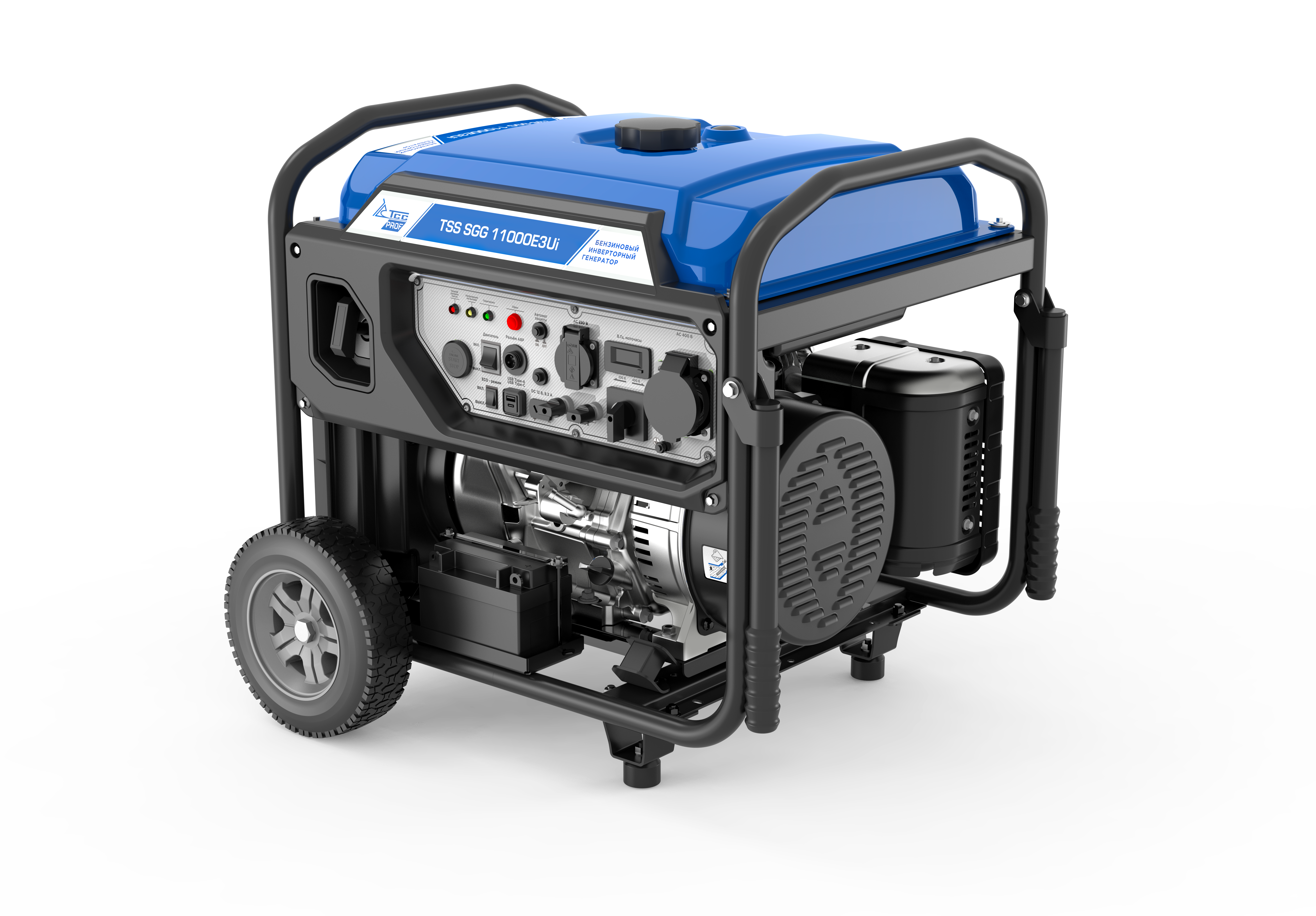 Бензиновый генератор инверторный TSS SGG 11000E3Ui