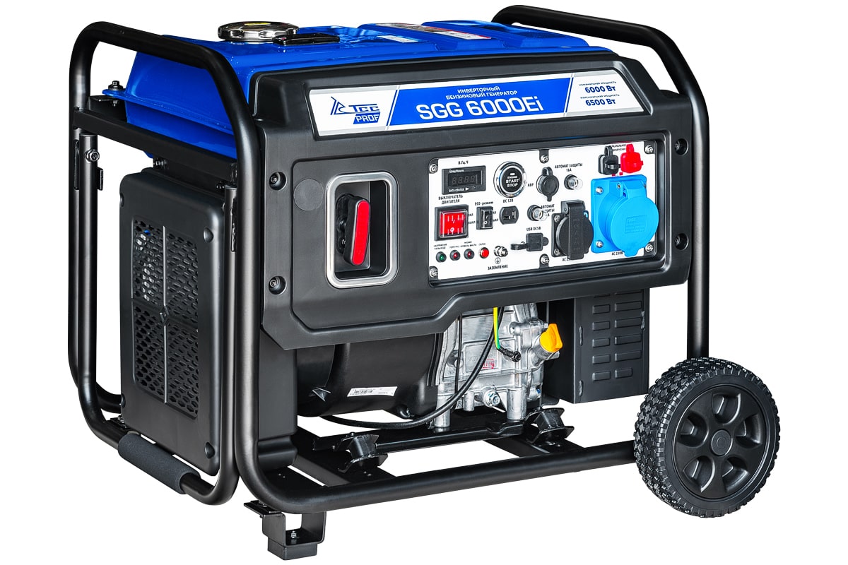 Бензиновый генератор инверторный SGG 6000Ei