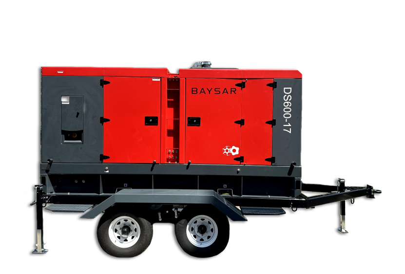 Дизельный компрессор BAYSAR DS600-17D