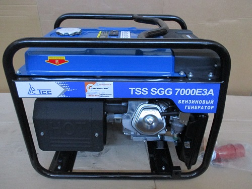 Продажа бензинового генератора ТСС SGG 7000E3A мощностью 7 кВт