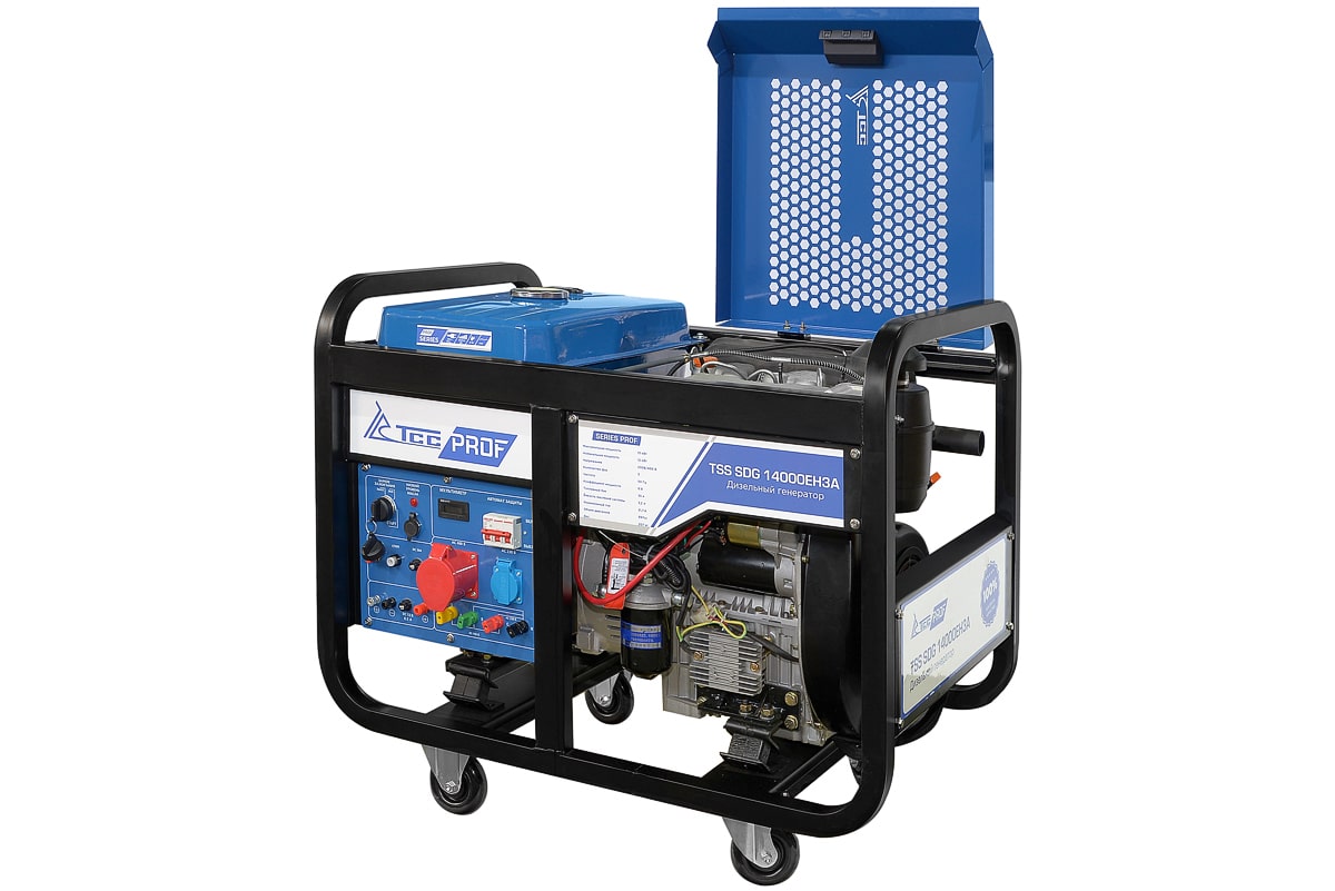 Дизельный генератор TSS SDG 14000EH3A