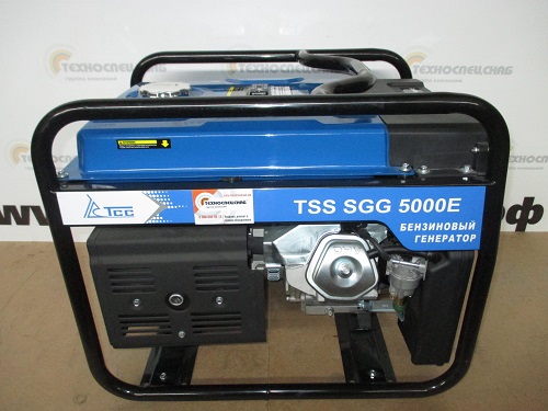 Продажа бензинового генератора ТСС SGG 5000EH для мобильного комплекса по фиксации нарушений ПДД в Самаре