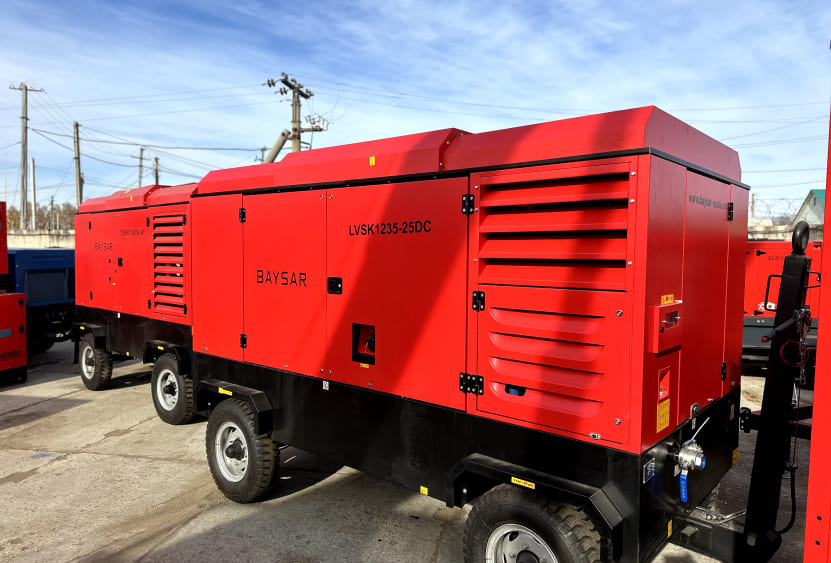 Дизельный компрессор BAYSAR LVSK1235-25DC