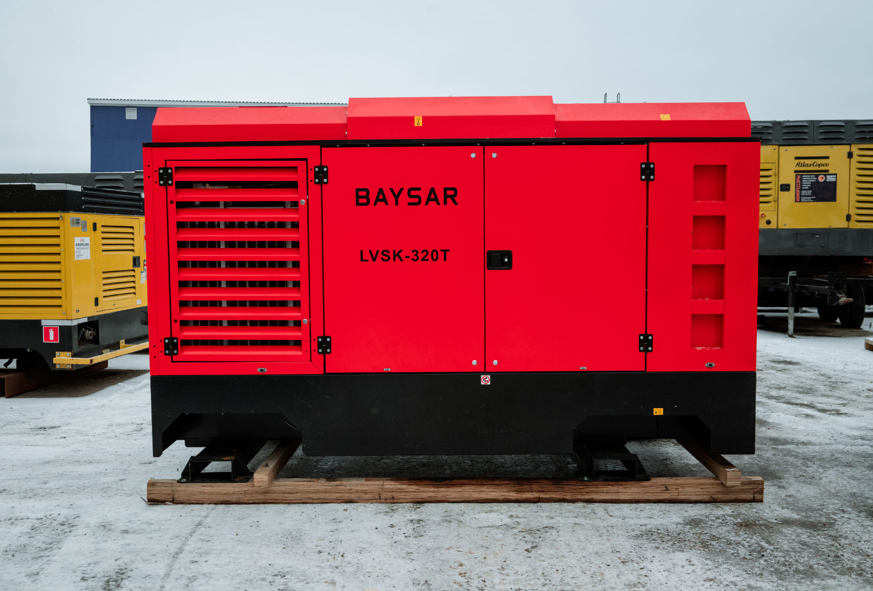 Дизельный компрессор BAYSAR LVSK-320T