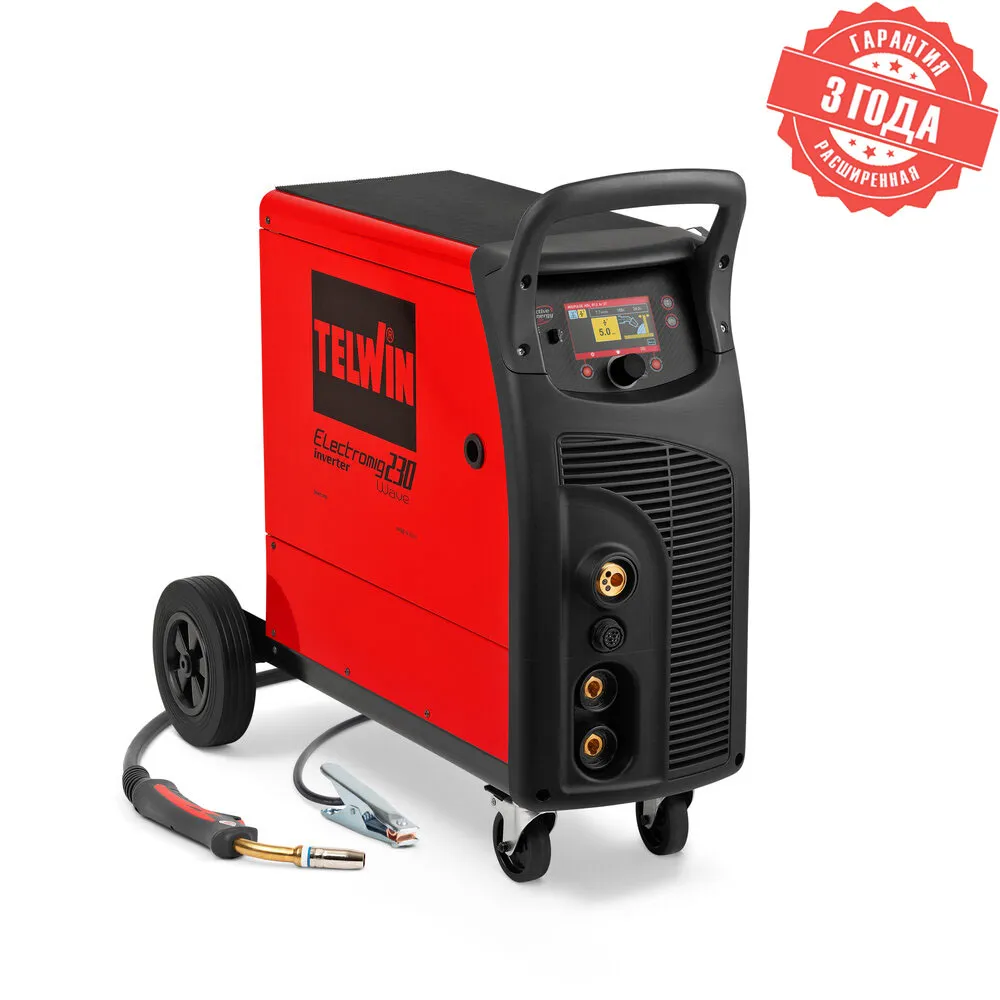 Сварочный полуавтомат Telwin ELECTROMIG 230 WAVE 400V