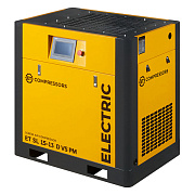 Винтовой компрессор без муфты с частотным регулированием производительности и двигателем на постоянных магнитах ET-Compressors SL 15-13 D VS PM (IP23)