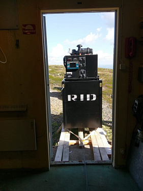 Поставка дизельного генератор RID 20. �9