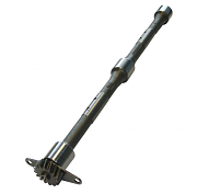 RE500449, RE69365 Левый вал балансира John Deere 4045